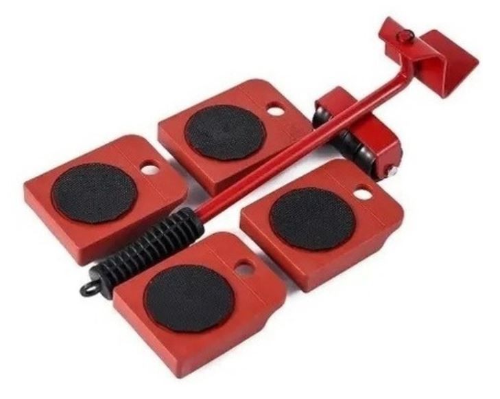 herramientas, jardines y exterior - Base con ruedas para mover electrodomestico Palanca Elevador  1