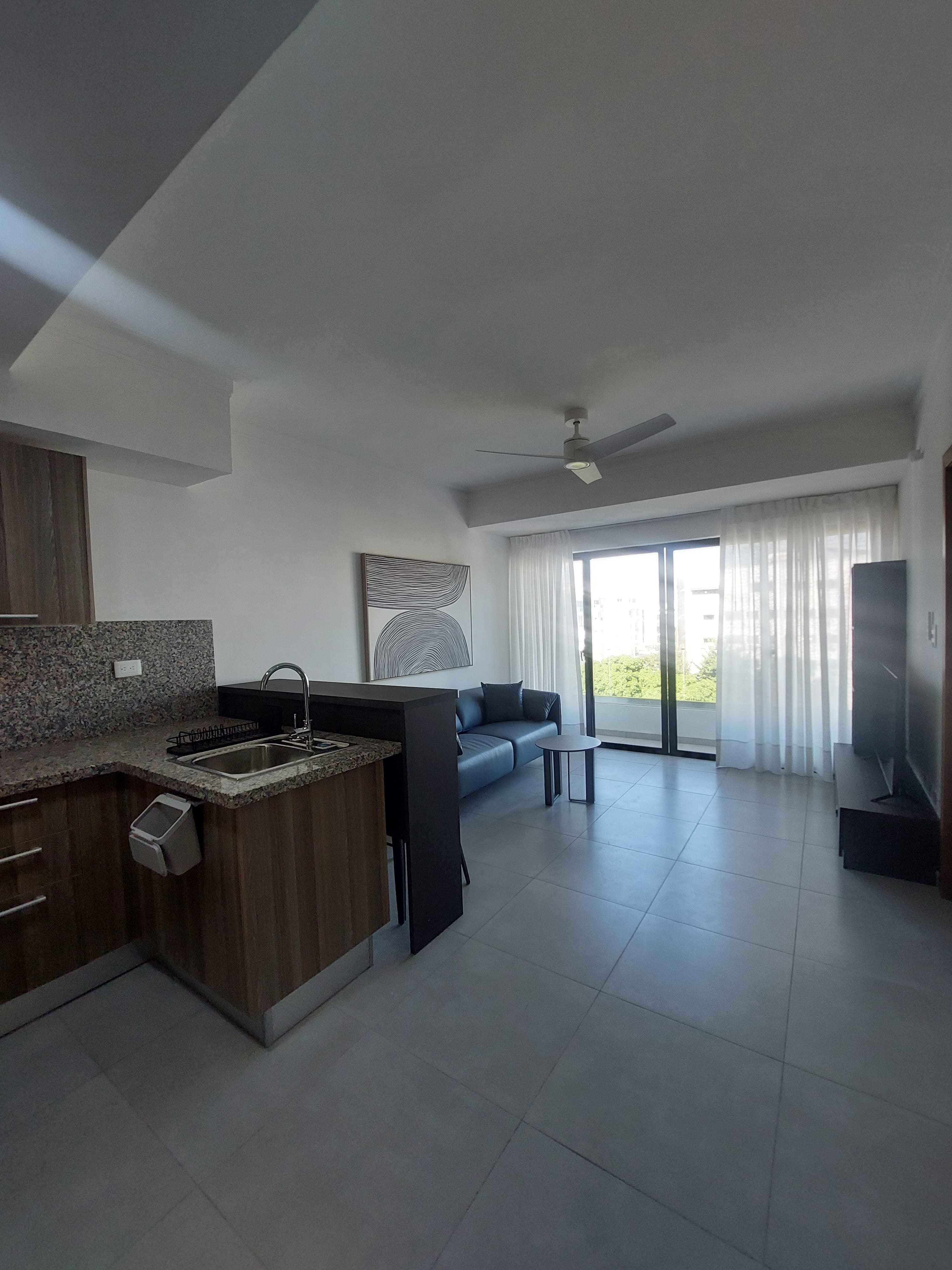 apartamentos - Apartamento nuevo amueblado en torre con amenidade 2