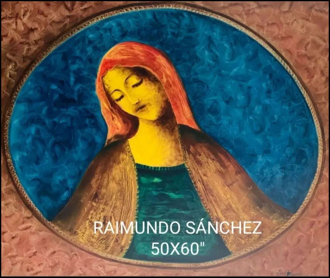 arte y antigüedades - Cuadro de Raimundo Sánchez  0