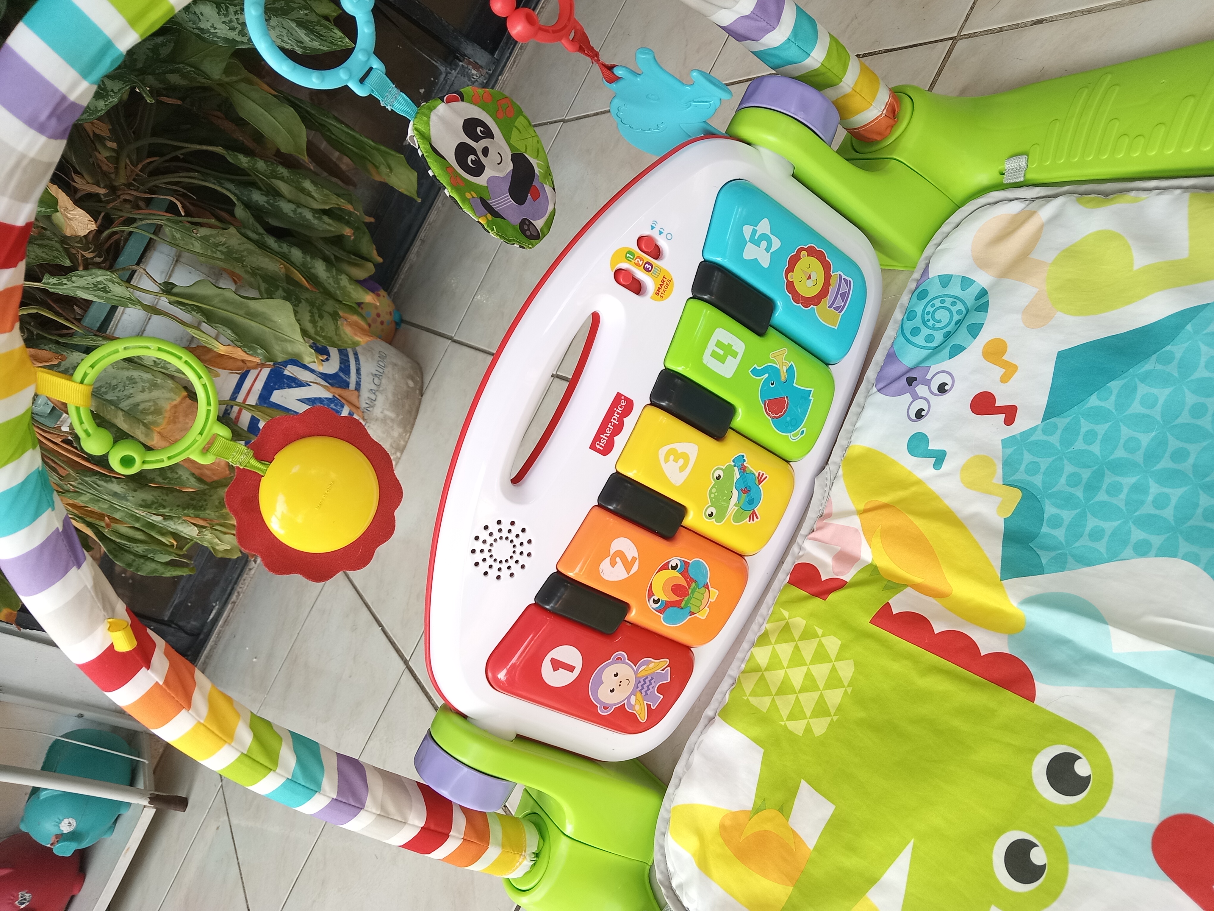 juguetes - Fisher price gym interactivo  2