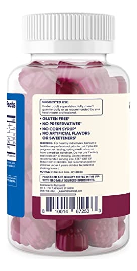 Salud y Equipamiento Médico - Gomitas De Sauco Para Niños- Nutricost 3