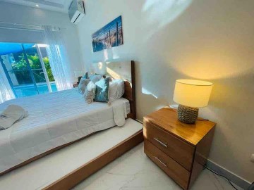 casas vacacionales y villas - Encanto de villa a pocos minutos de la playa caminando lugar super tranquilo. 4