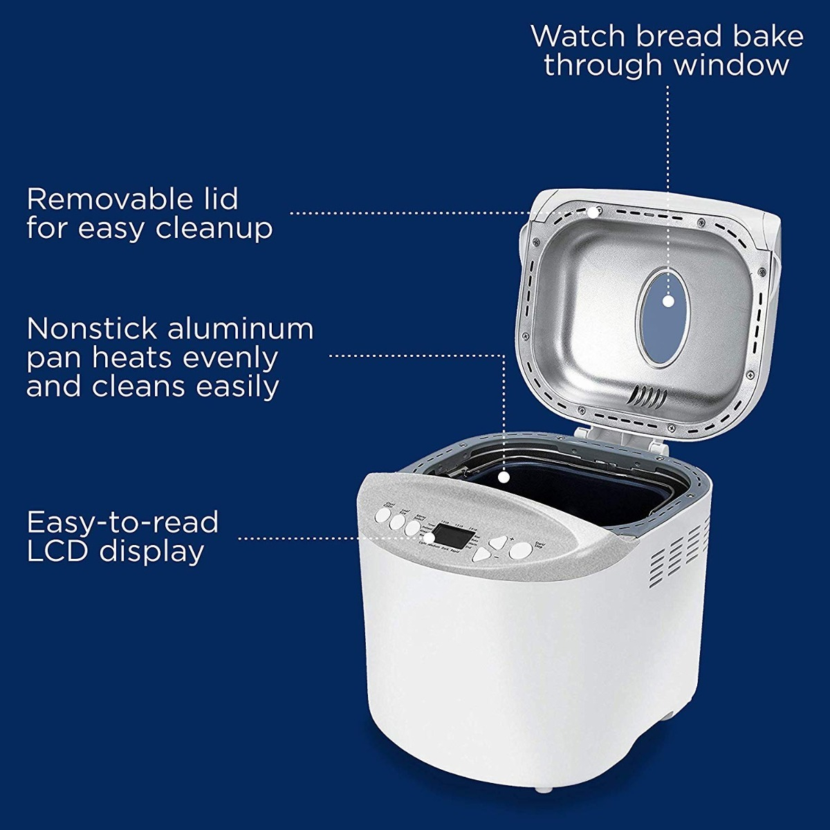 Salud y Equipamiento Médico - Máquina Para Hacer Pan Oster Expres Sin Gluten 2 Libras 2