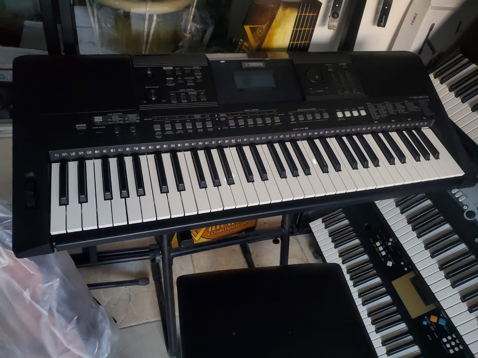 instrumentos musicales - PIANO YAMAHA PRS E463 Alta calidad 4
