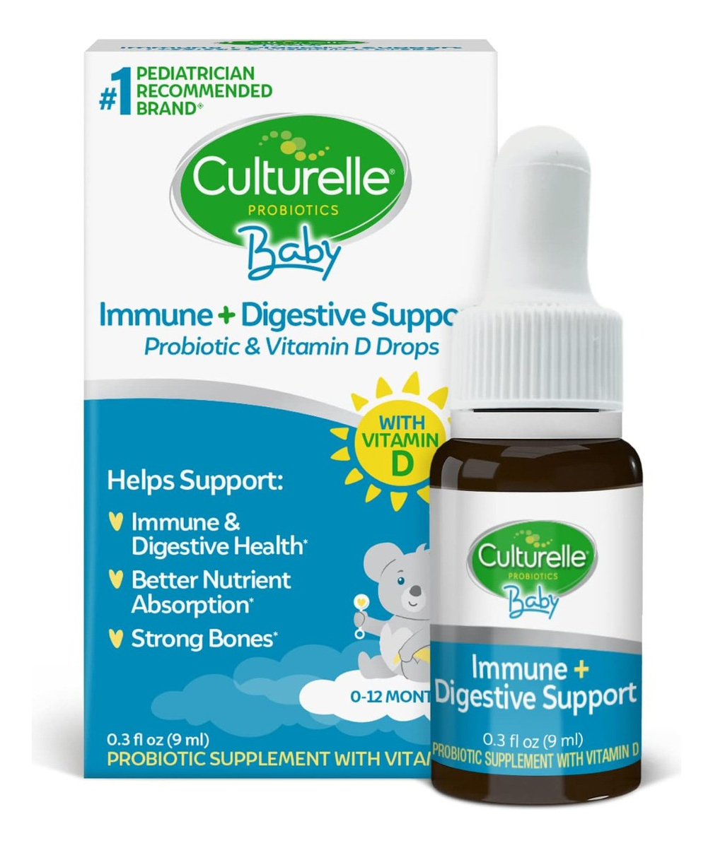 Salud y Equipamiento Médico - Culturelle Baby Grow Probioticos + Vitamina D Para Bebes
