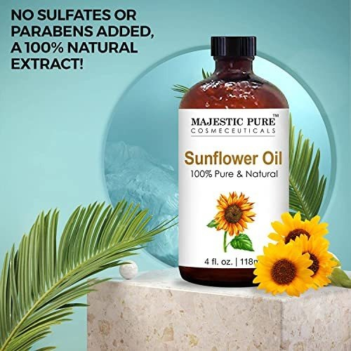 Salud y Equipamiento Médico - Aceite De Girasol Puro Y Natural  Majestic Pure 2