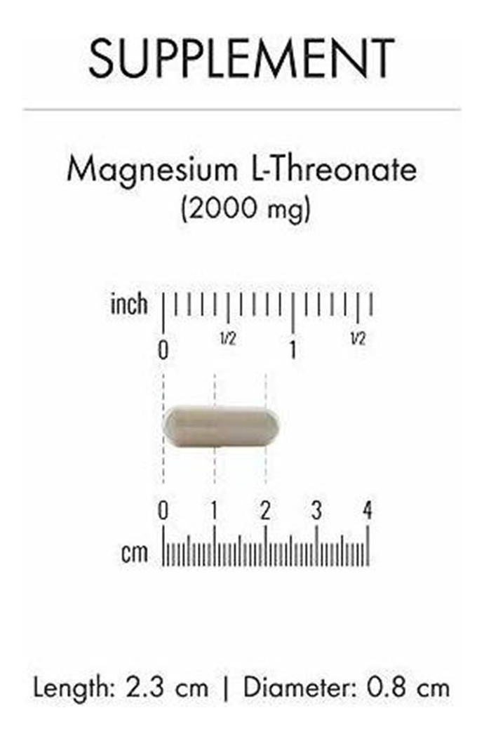 Salud y Equipamiento Médico - Dr. Mercola L-treonato De Magnesio 30 Porciones 90 Capsulas 4
