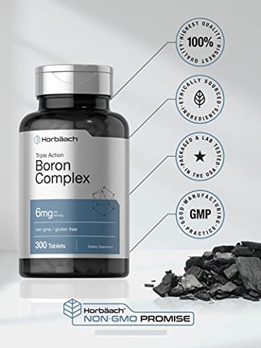 Salud y Equipamiento Médico - Complejo Triple Boro 6 Mg 300tab Horbaach 4