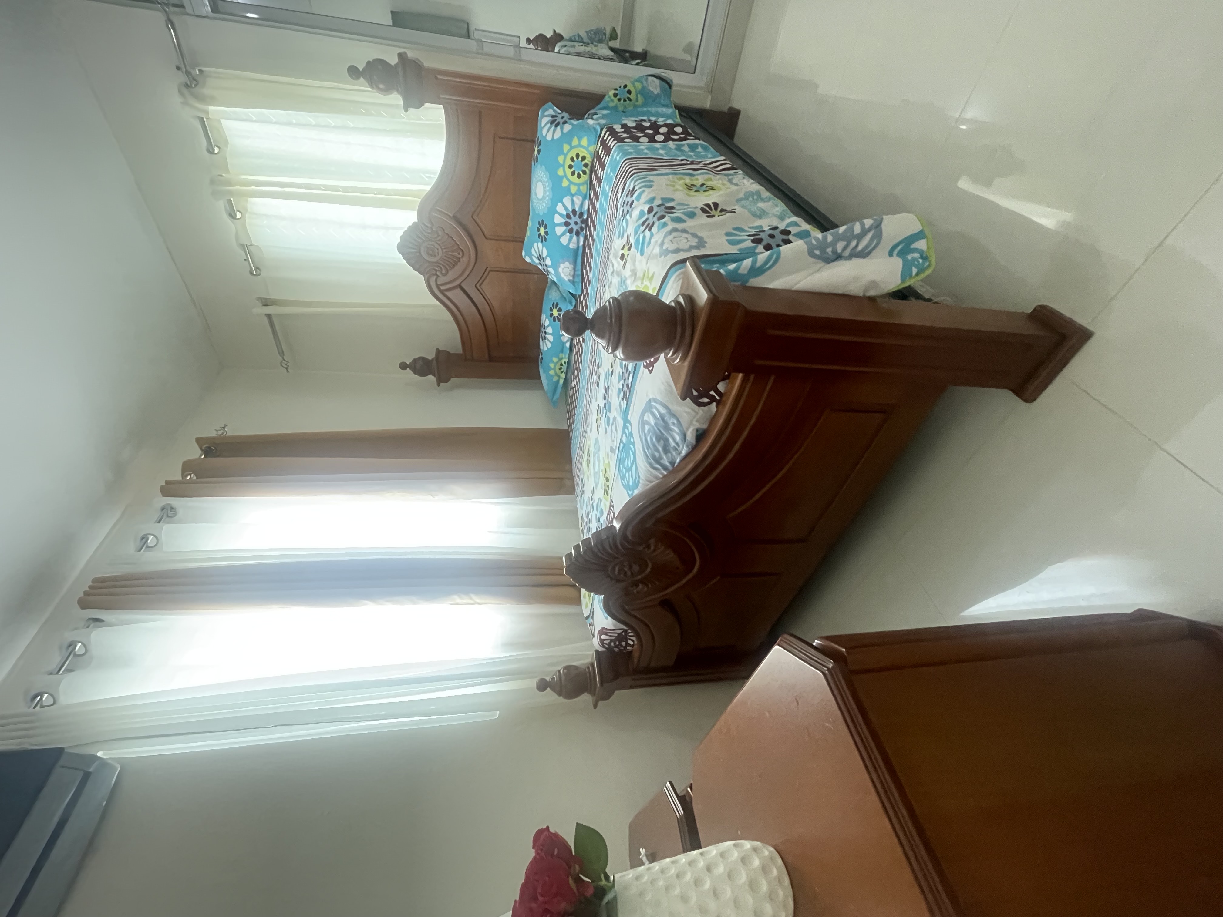 muebles y colchones - CAMA DE CAOBA  3
