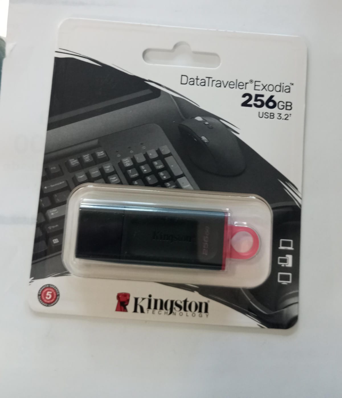 computadoras y laptops - MEMORIA USB 256GB KINGSTON