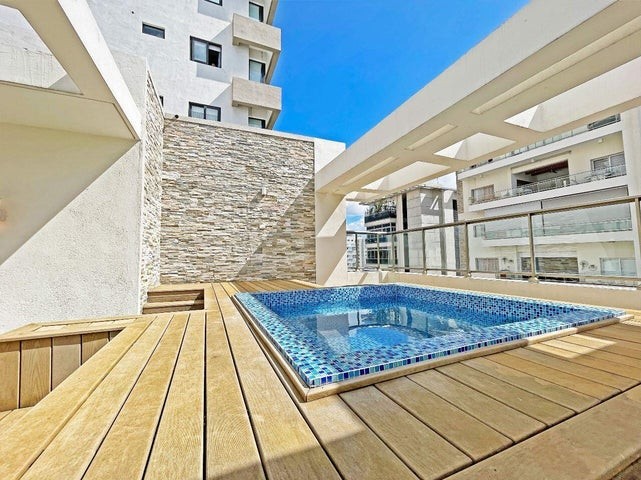 apartamentos -  Apartamento amueblado en alquiler Piantini #24-1811 Santo Domingo, piso alto. 6