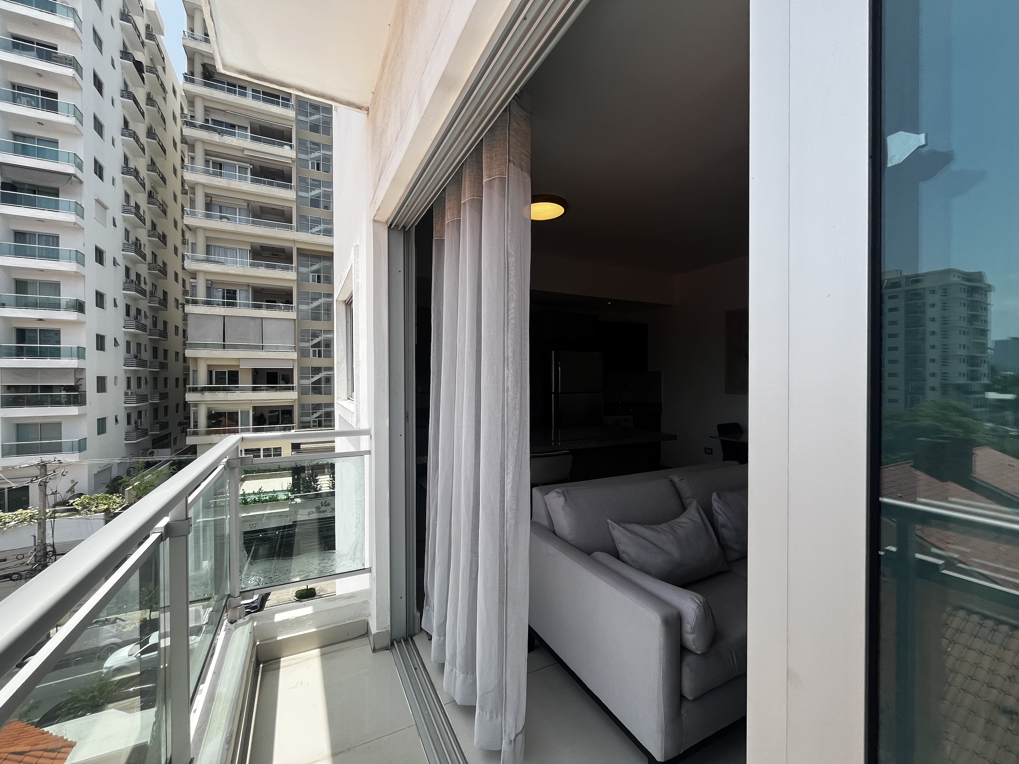 apartamentos - Apartamento Alquiler Piantini UNA Habitación  2