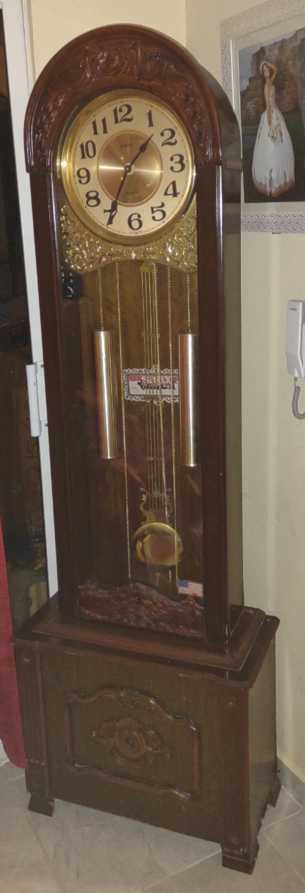 arte y antigüedades - Reloj  de piso modelo antiguo hermoso de Oportuni!