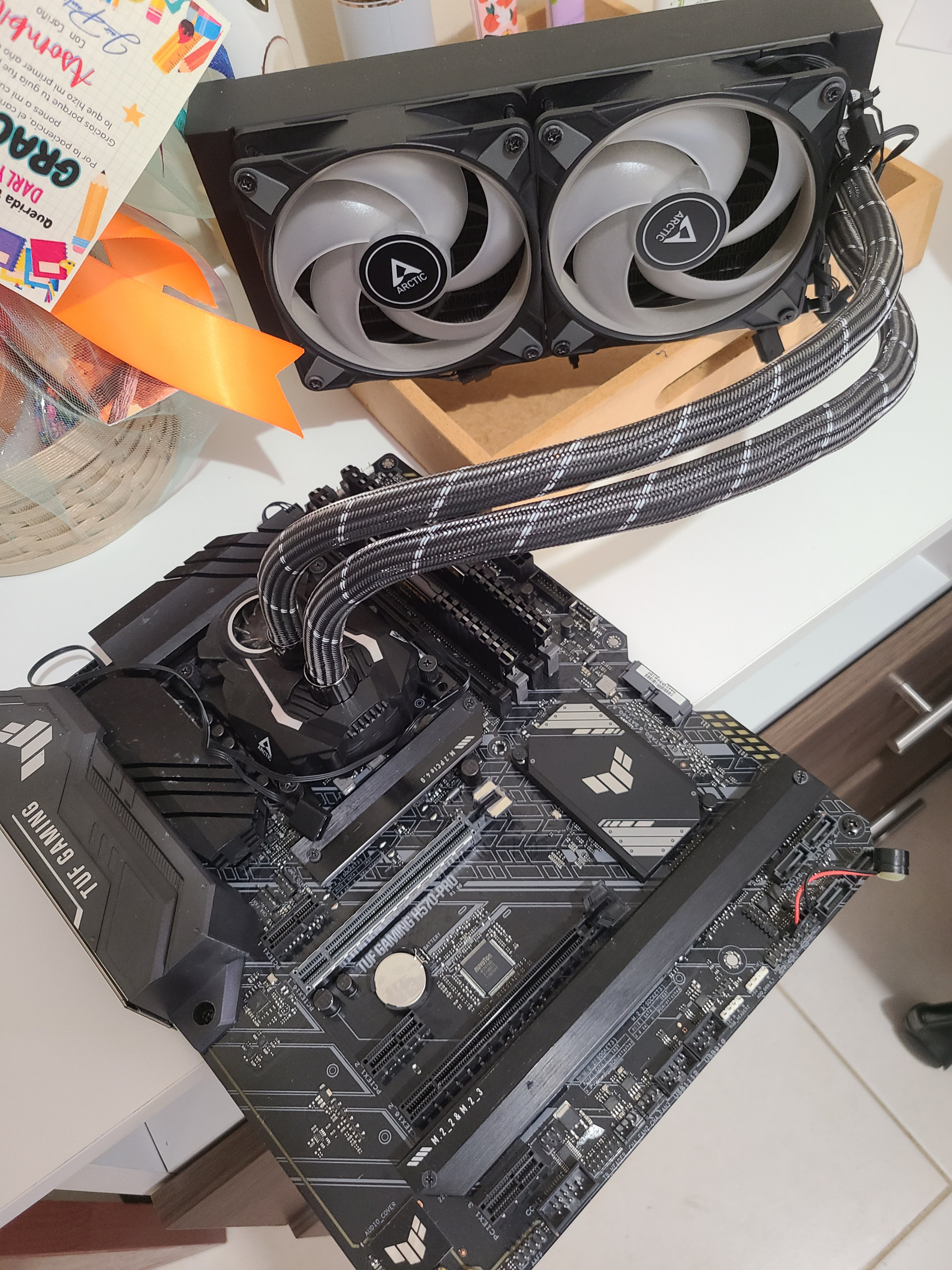 computadoras y laptops - Combo Motherboard + CPU + 64GB de RAM 0