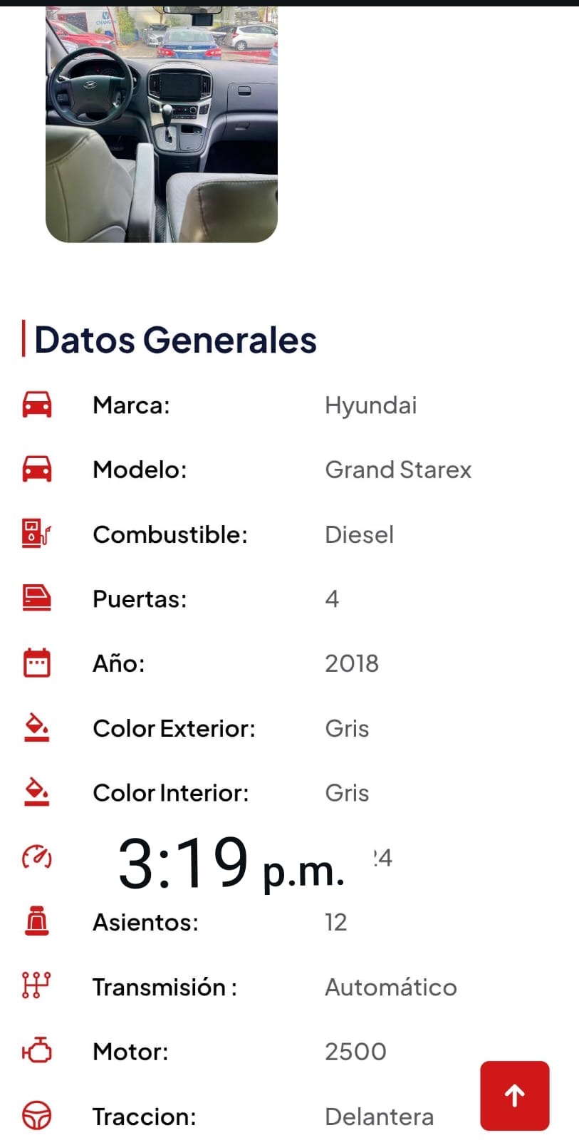 otros vehiculos - Mini Bus Hyunday Starex 6