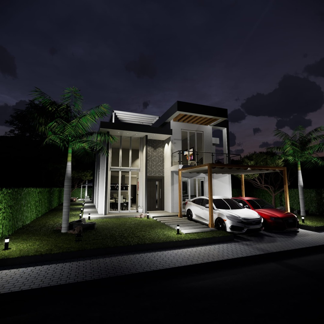 casas vacacionales y villas - PRECIOSA VILLA DE 4 HABITACIONES CON PISCINA EN PUNTA CANA vista cana 7