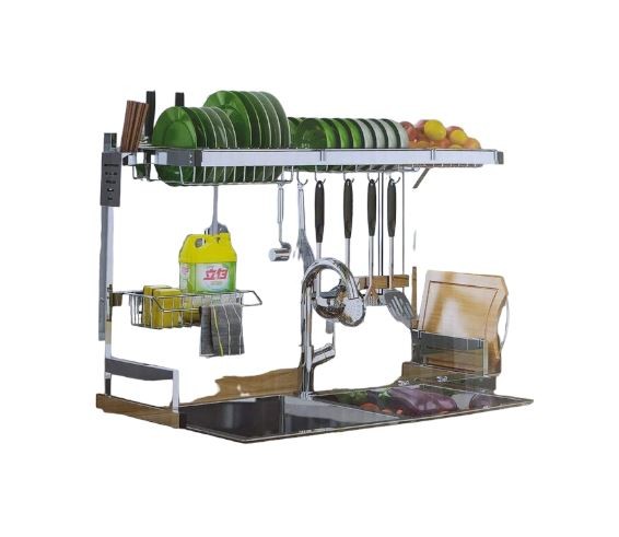 cocina - Escurridor de platos de 2 niveles 0
