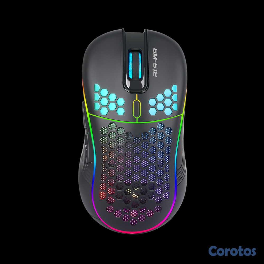computadoras y laptops - MOUSE GAMING 6400DPI  PARA GRANDES JUGADORES XTRIKE ME 2