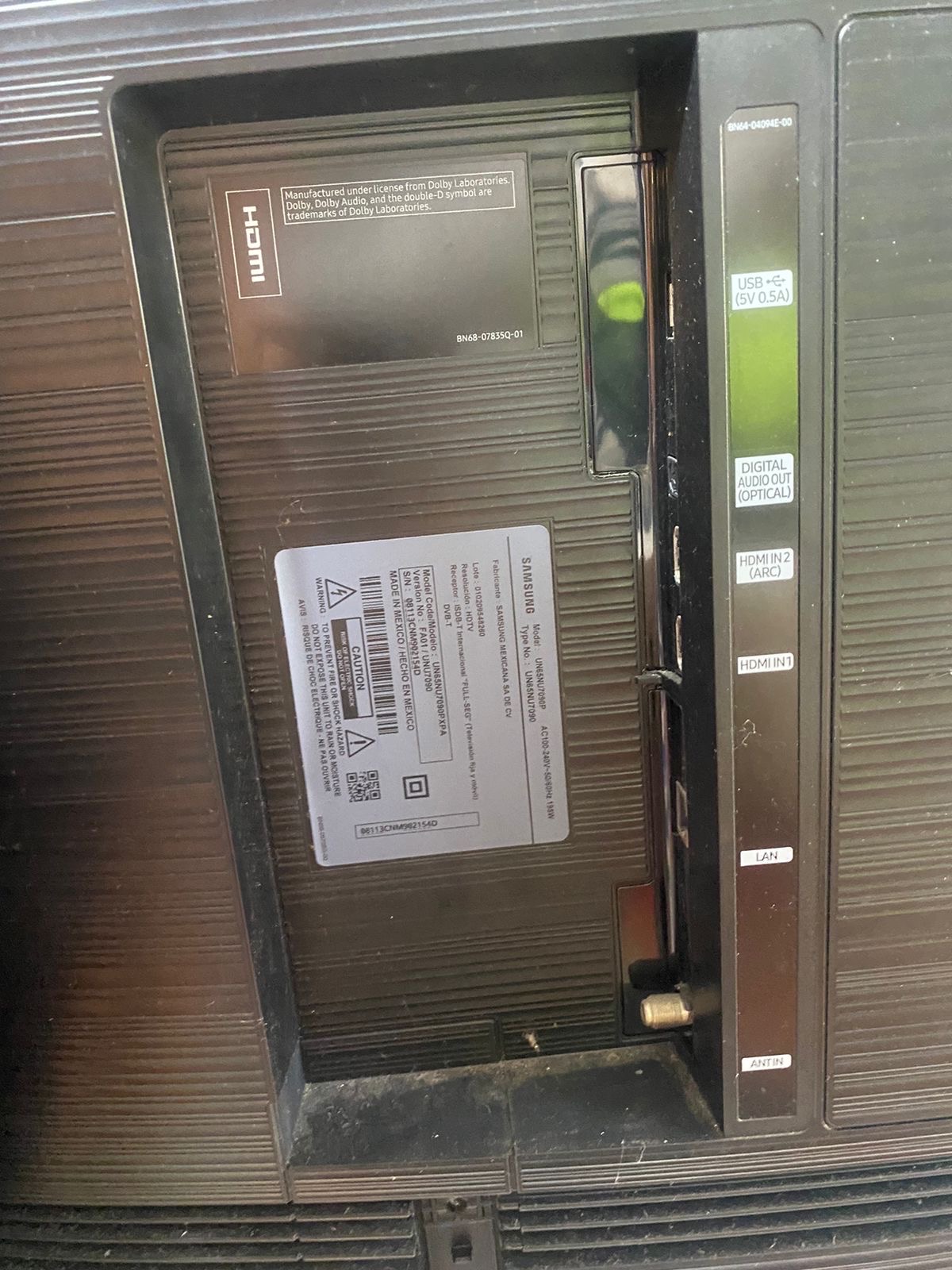 electrodomesticos - televisor Samsung 65 pulgadas  1