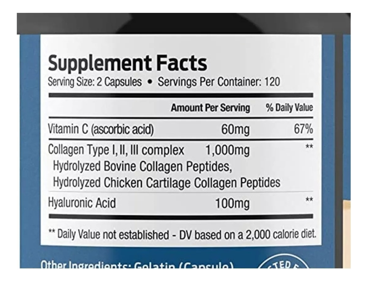 Salud y Equipamiento Médico - Colágeno Hidrolizado 1000mg 1