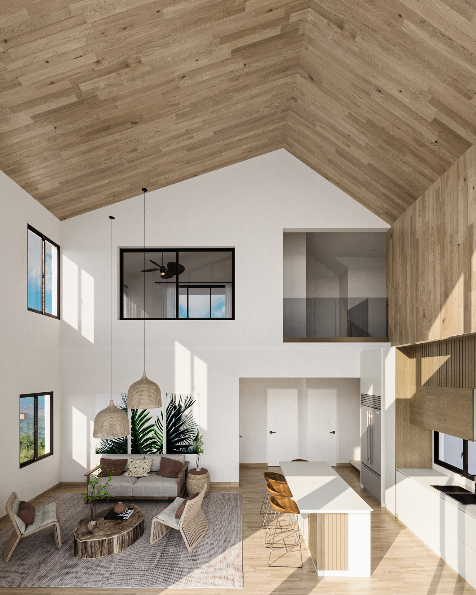 casas vacacionales y villas - Bungalow ecológico 2HAB – Santuario del Corozo 3