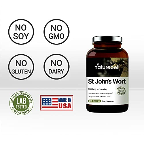 Salud y Equipamiento Médico - Suplemento De Hierba De San Juan, 1500 Mg Por Porcion 2
