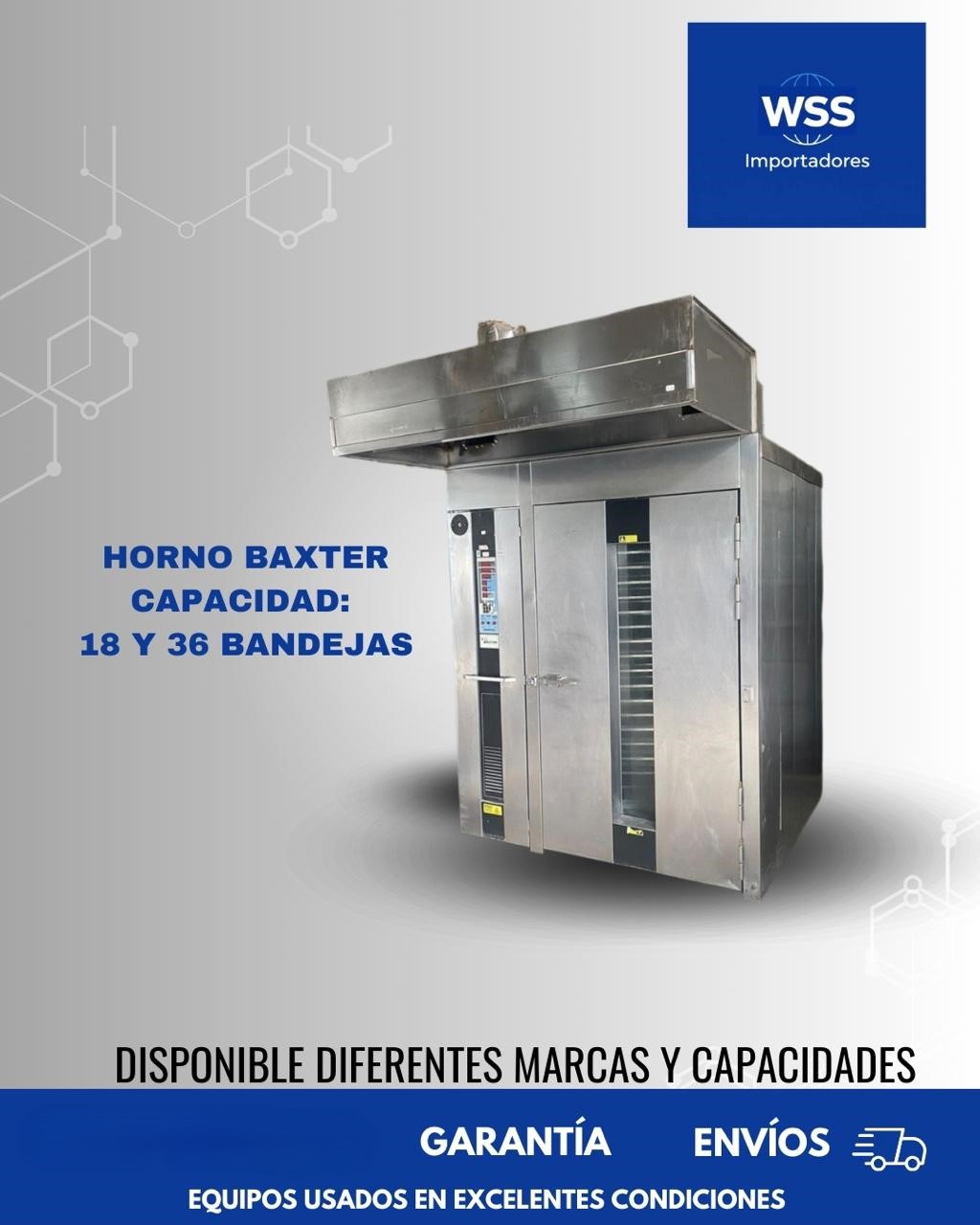 equipos profesionales - Horno Baxter 36 bandejas