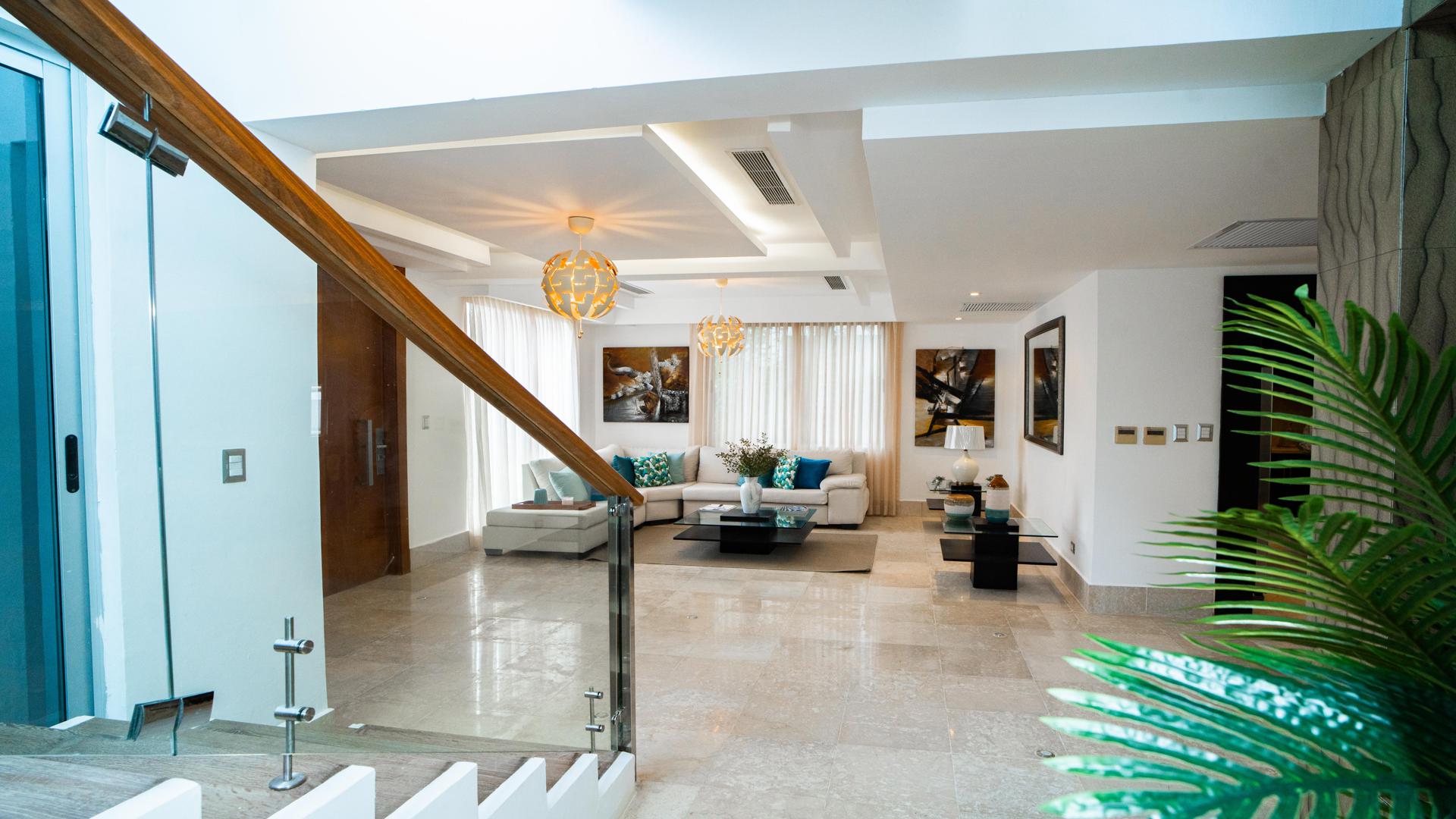 casas - VENTA DE CASA AMUEBLADA EN PUNTA CANA VILLAGE 8