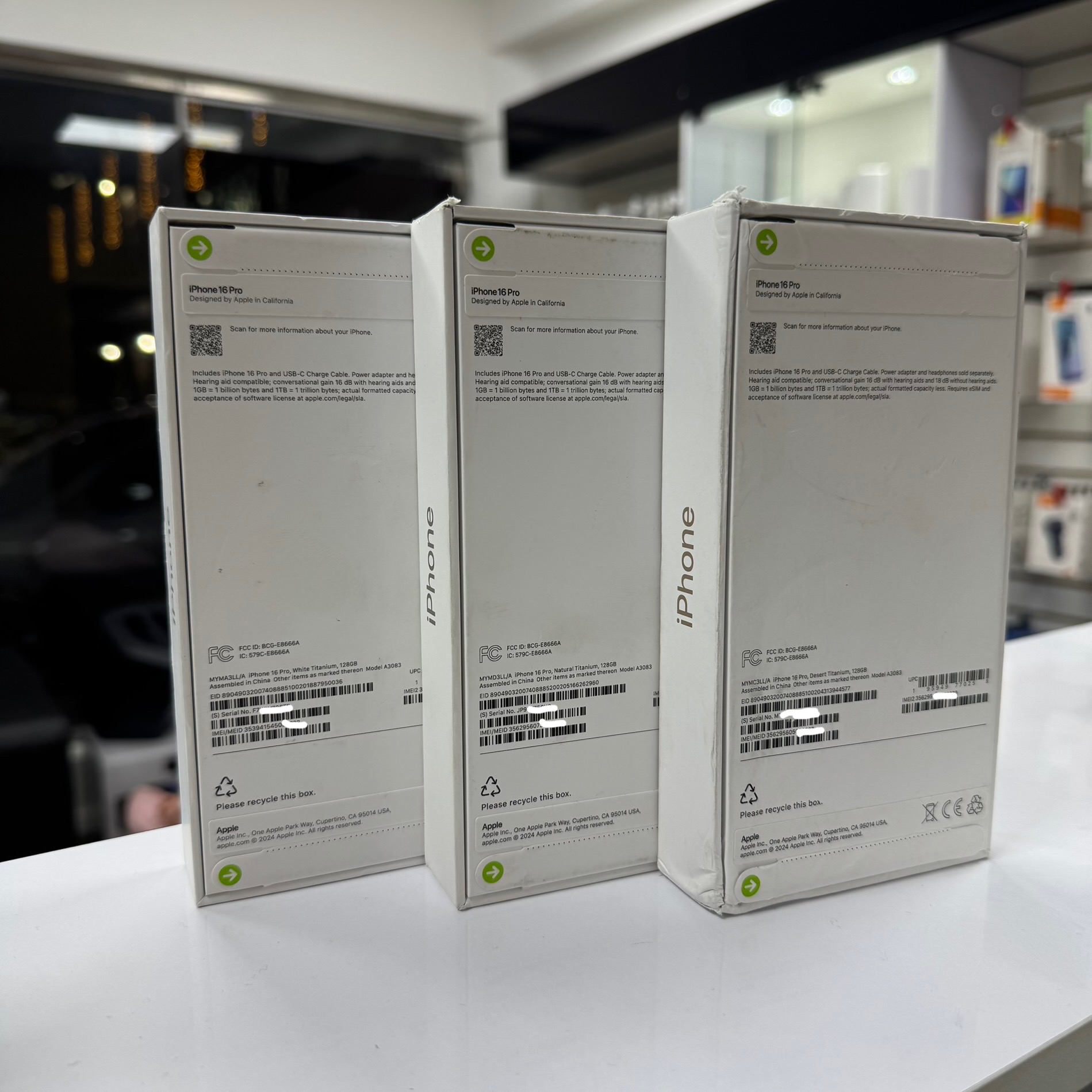celulares y tabletas - iPhone 16 Pro 128GB 256GB 512GB & 1TB SELLADOS FACTORY 1
