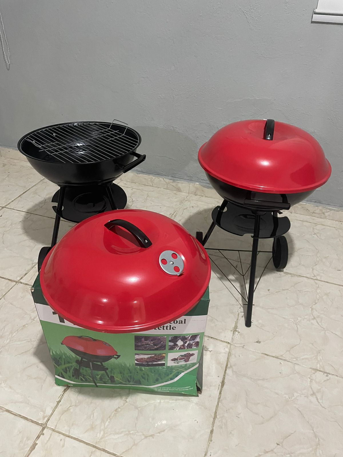 herramientas, jardines y exterior - Bbq clásico de carbon 