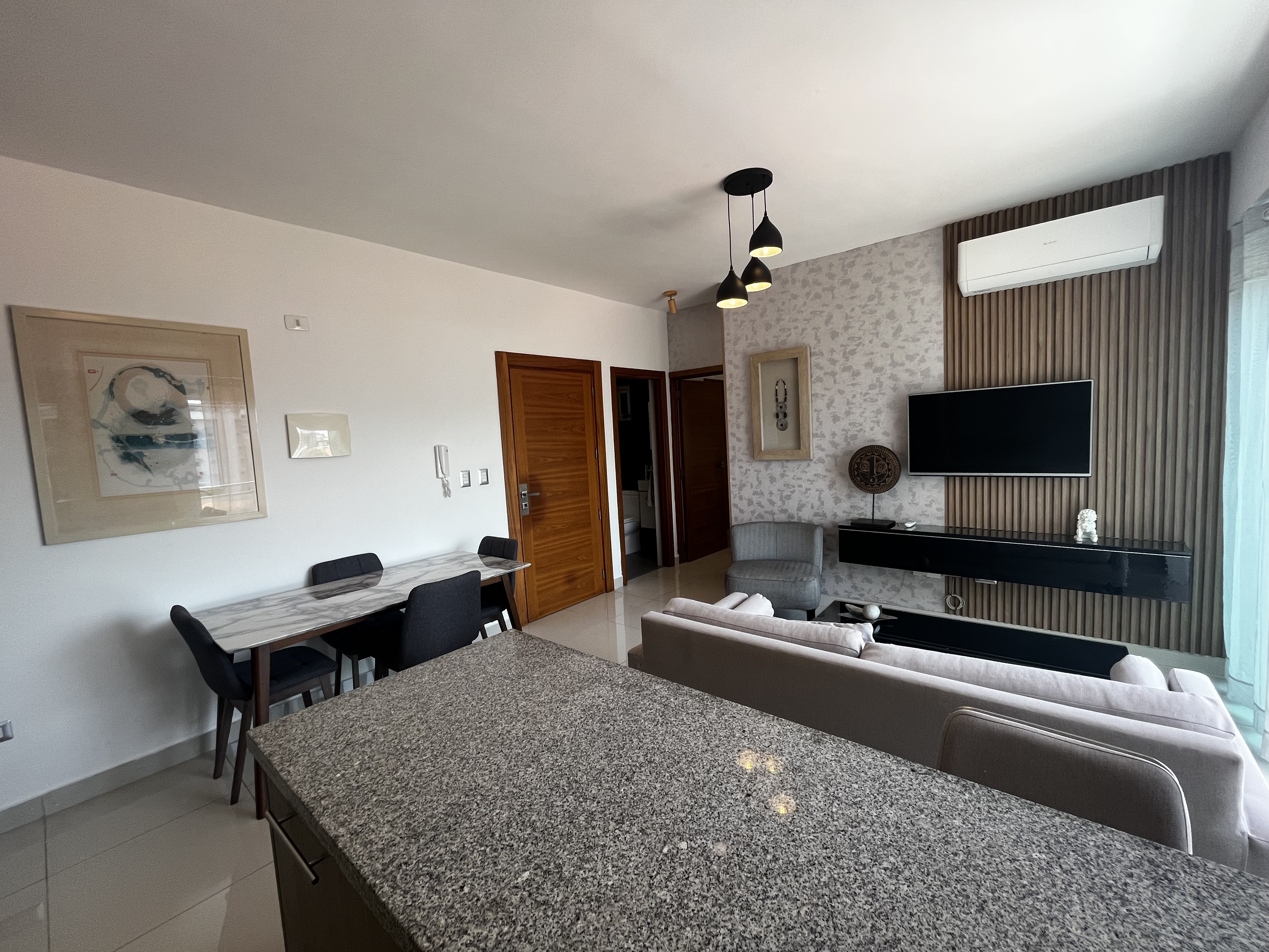apartamentos - Apartamento Alquiler Piantini UNA Habitación  3