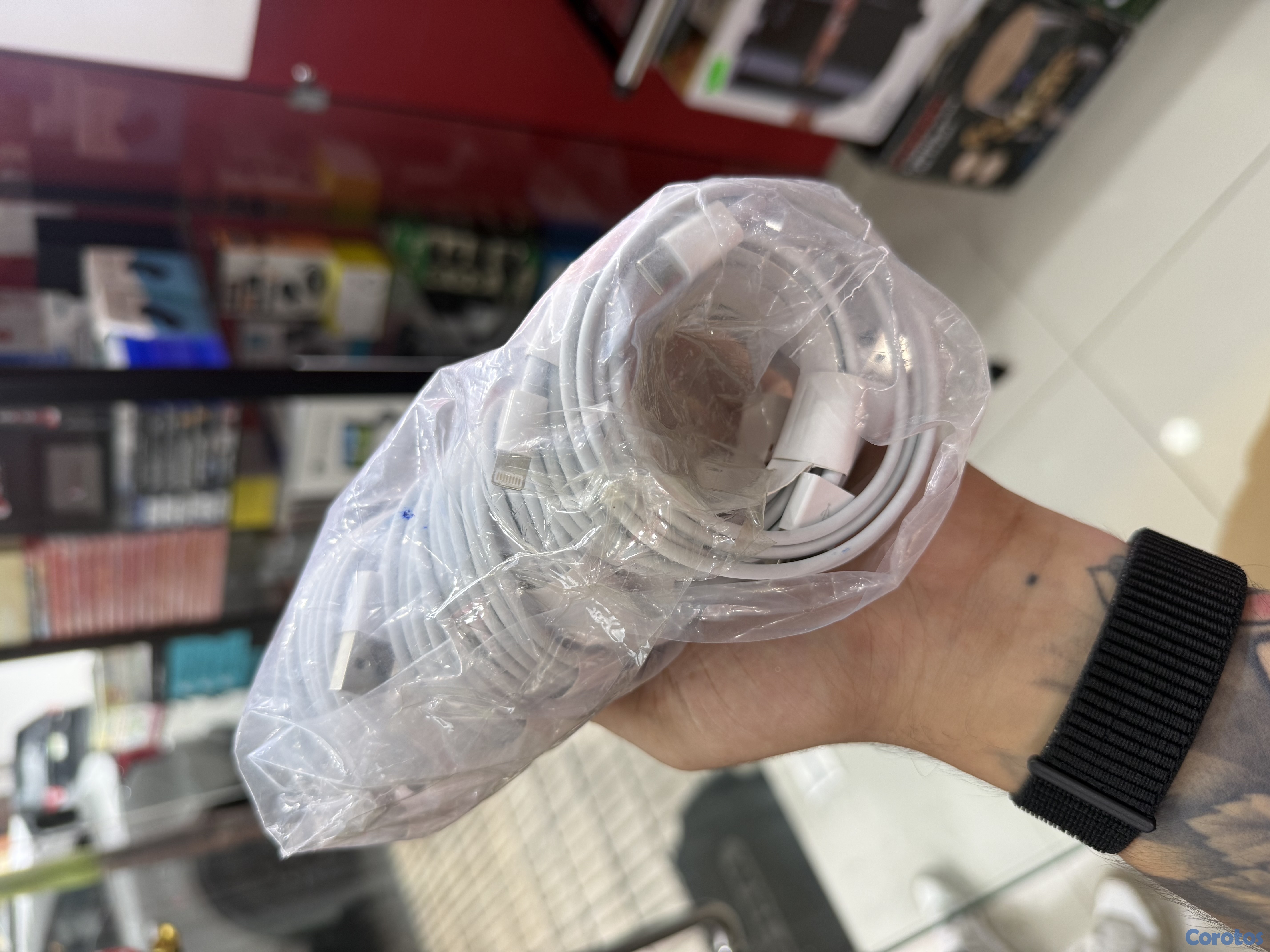 otros electronicos - Cables IPhone USB  2