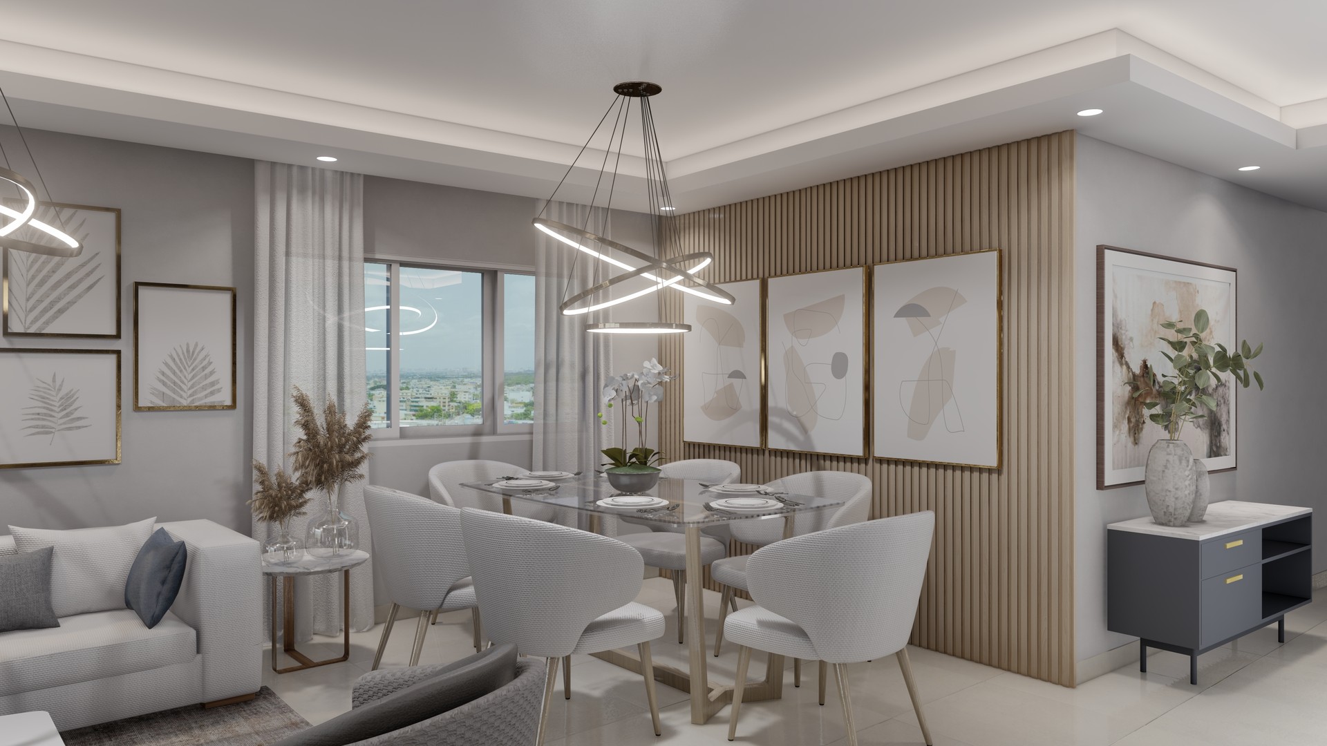 apartamentos - Hermoso y moderno proyecto de apartamentos de 7 niveles. Ultimo nivel Pent House 5