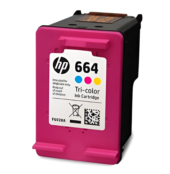 impresoras y scanners - Cartuchos De Tinta 664 Hp Color Y Negro 2
