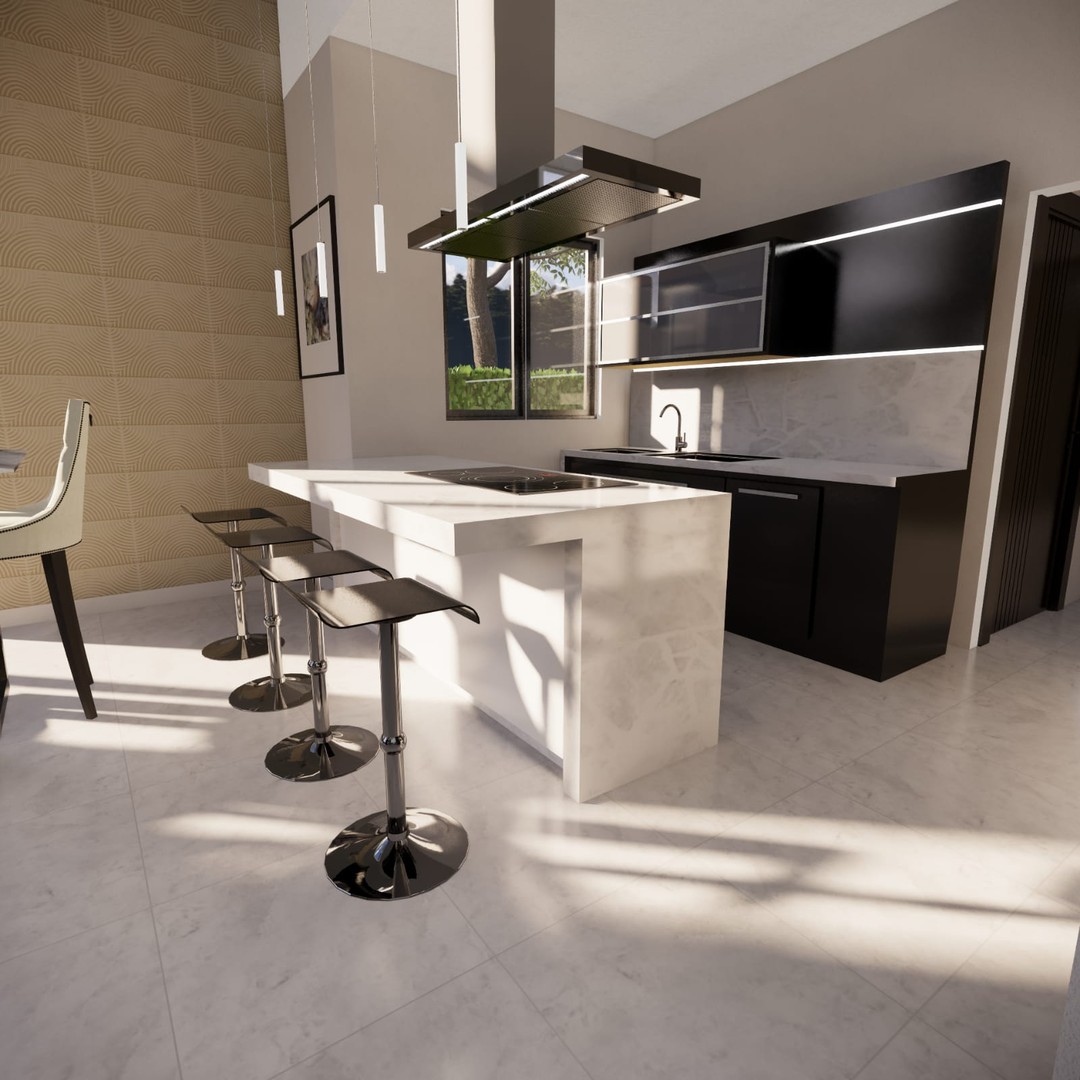 casas vacacionales y villas - PRECIOSA VILLA DE 4 HABITACIONES CON PISCINA EN PUNTA CANA vista cana 8
