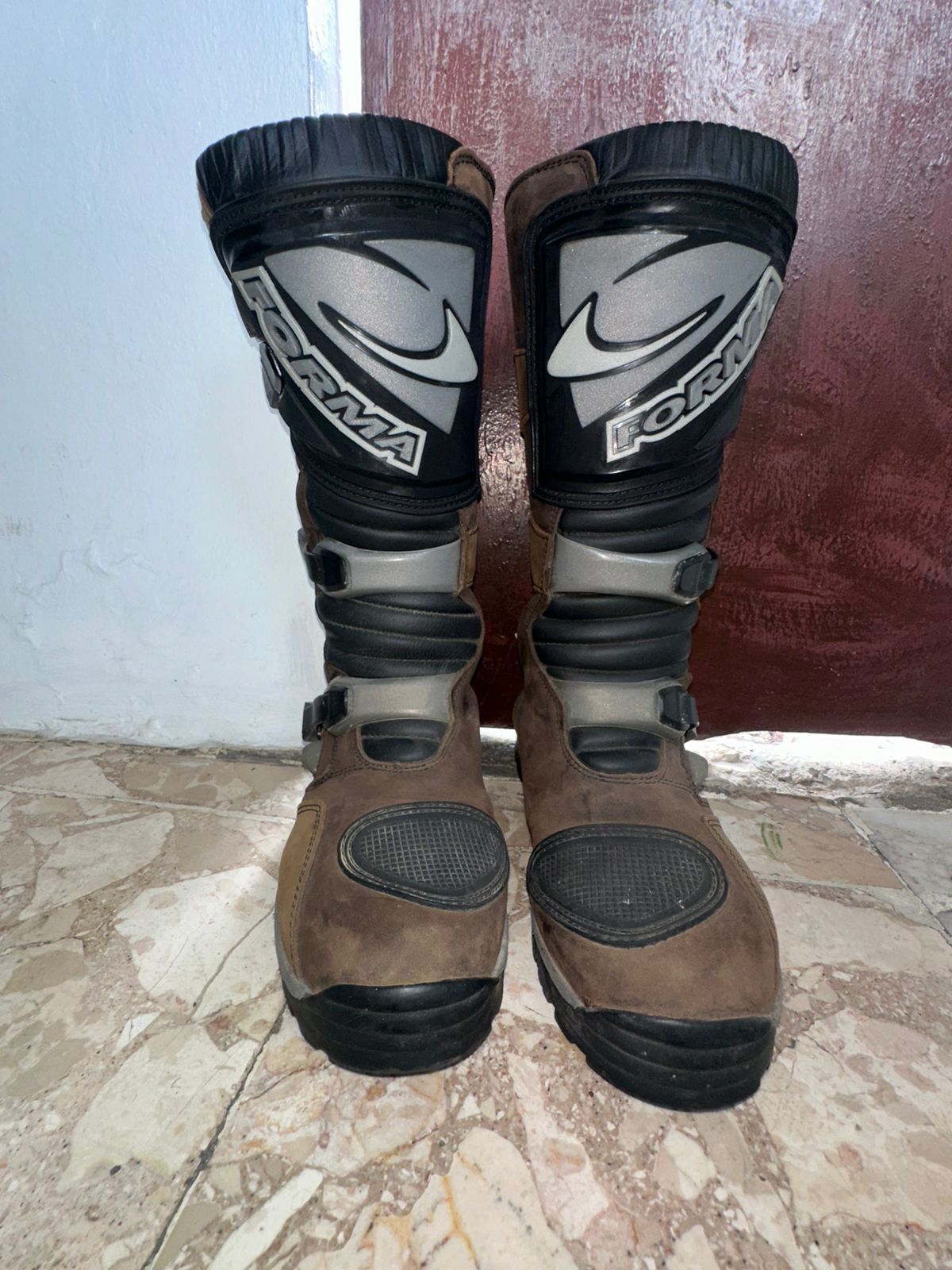 zapatos para hombre - Botas Forma Size 44 en especial para motociclista 0