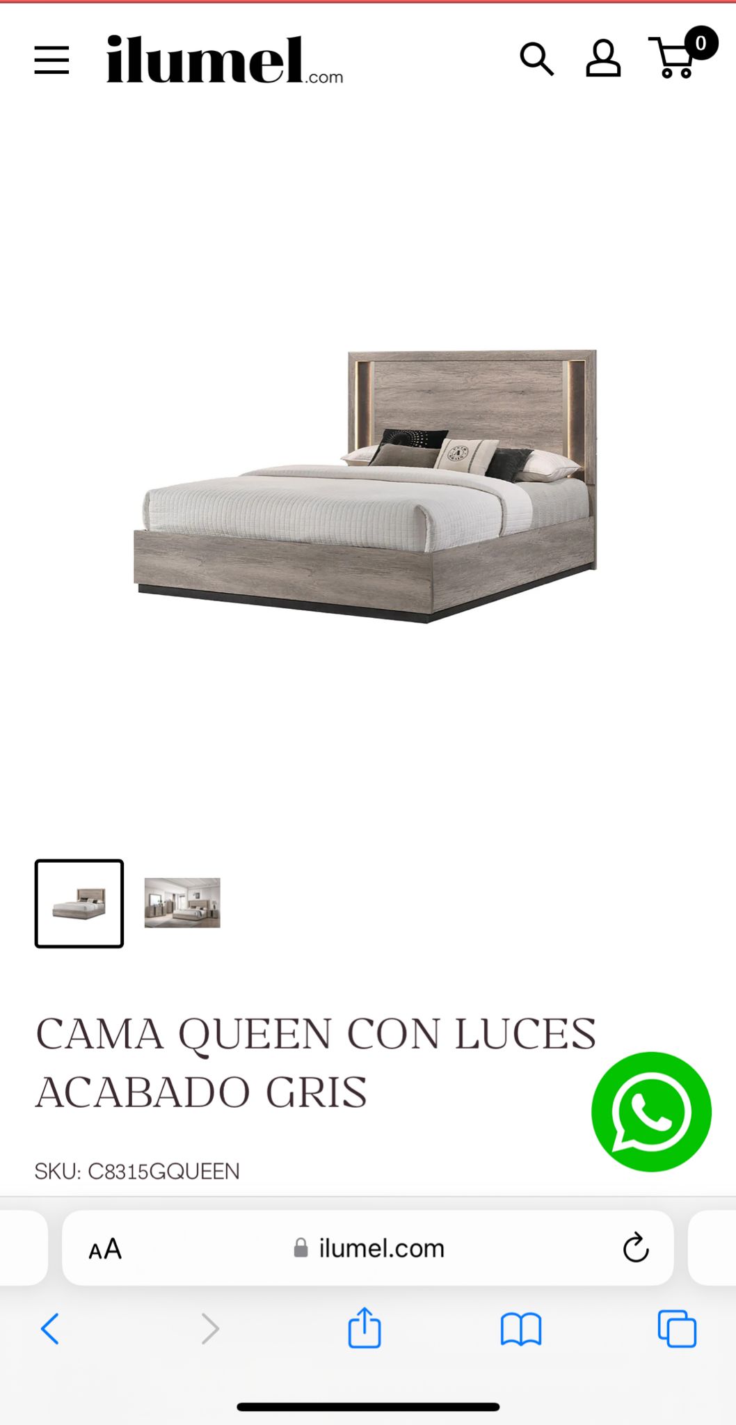 muebles y colchones - Base de cama ilumel juego de colchón y gavetero.