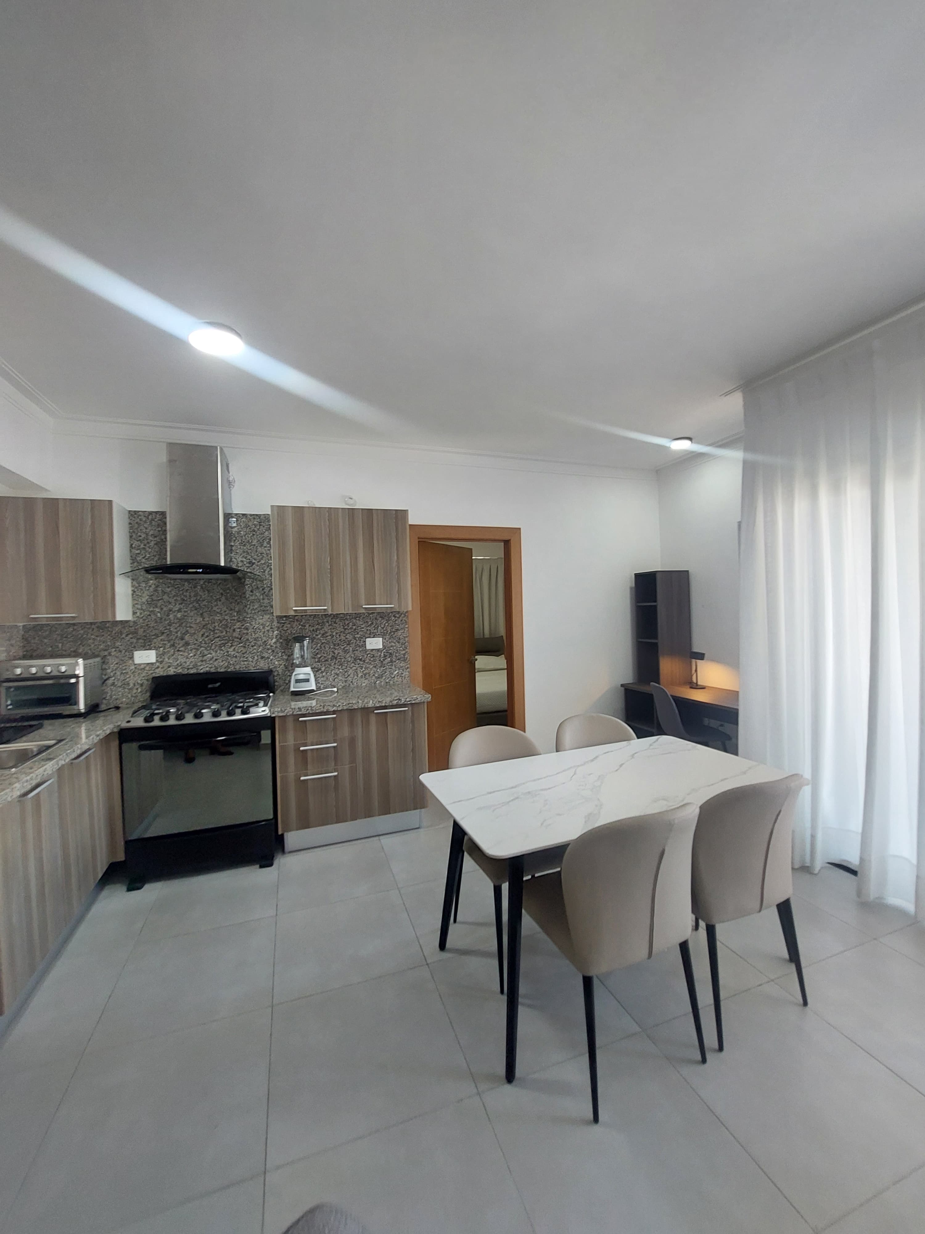 apartamentos - Apartamento nuevo amueblado en torre con amenidade 5