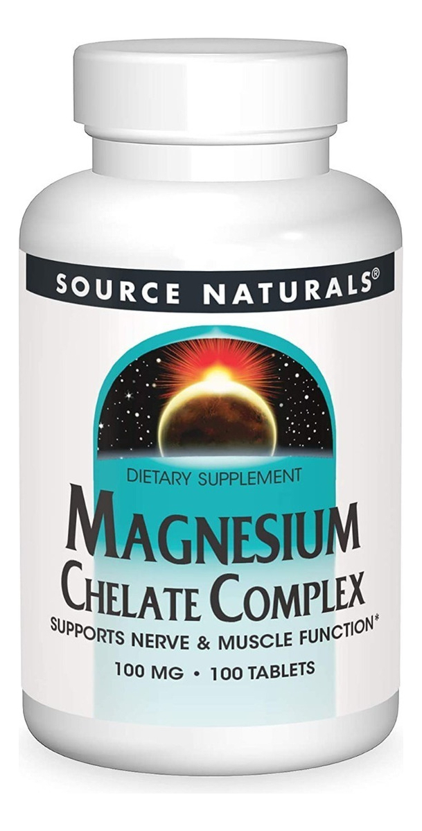 Salud y Equipamiento Médico - Magnesio Quelato 100 Mg Source