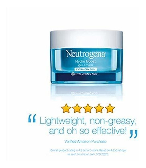 Salud y Equipamiento Médico - Crema Hidratante Con Acido Hialuronico - Neutrogena - 1.7 Oz 4
