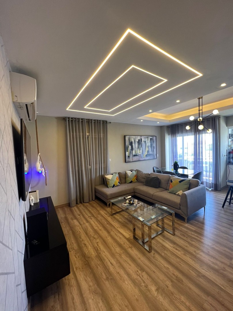 apartamentos - Rentamos apartamento amueblado con una habitación negociable y sin intermediario 0