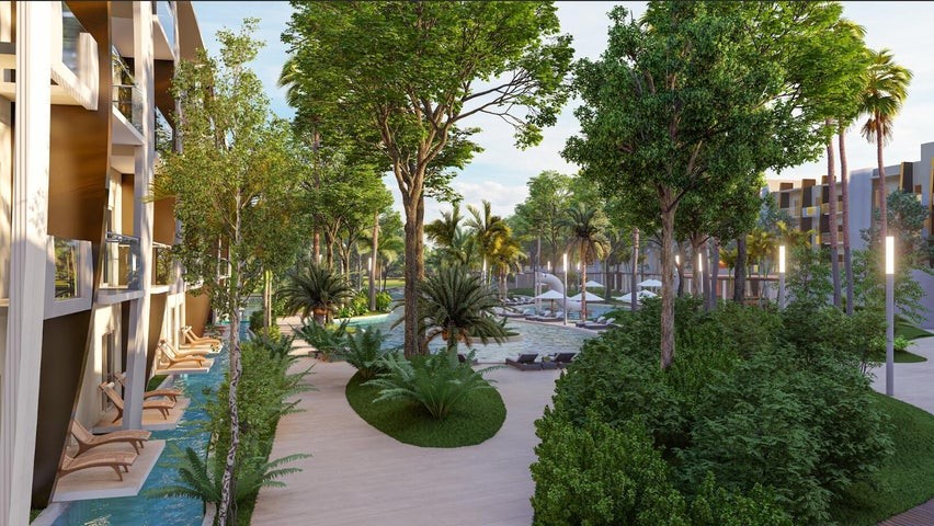 apartamentos - Proyecto en venta Punta Cana # 24-858 dos dormitorios, balcón, Gym, piscina.
 5