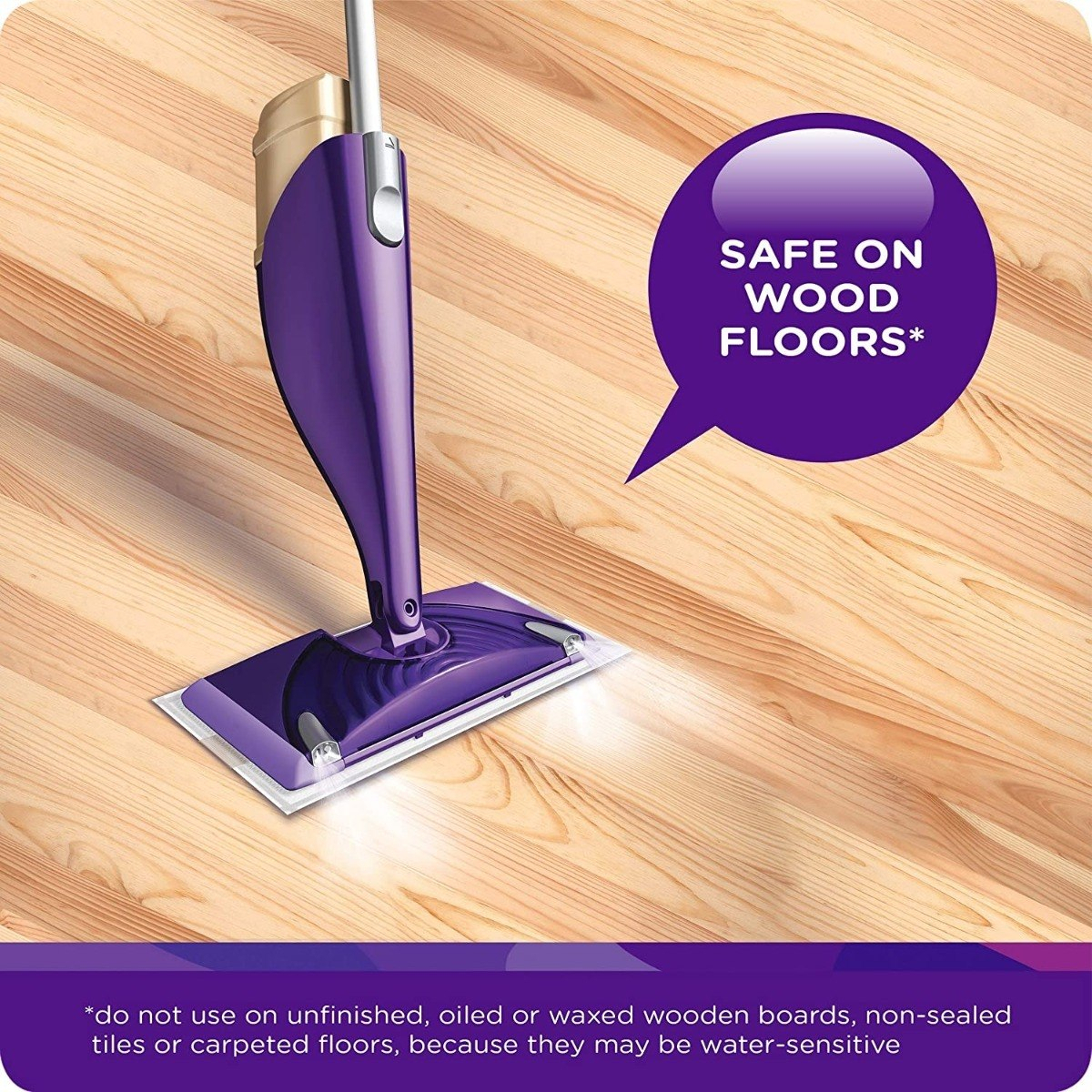 electrodomesticos - Trapeadora Swiffer Sweeper Madera Barre Seco Y Humedo 4