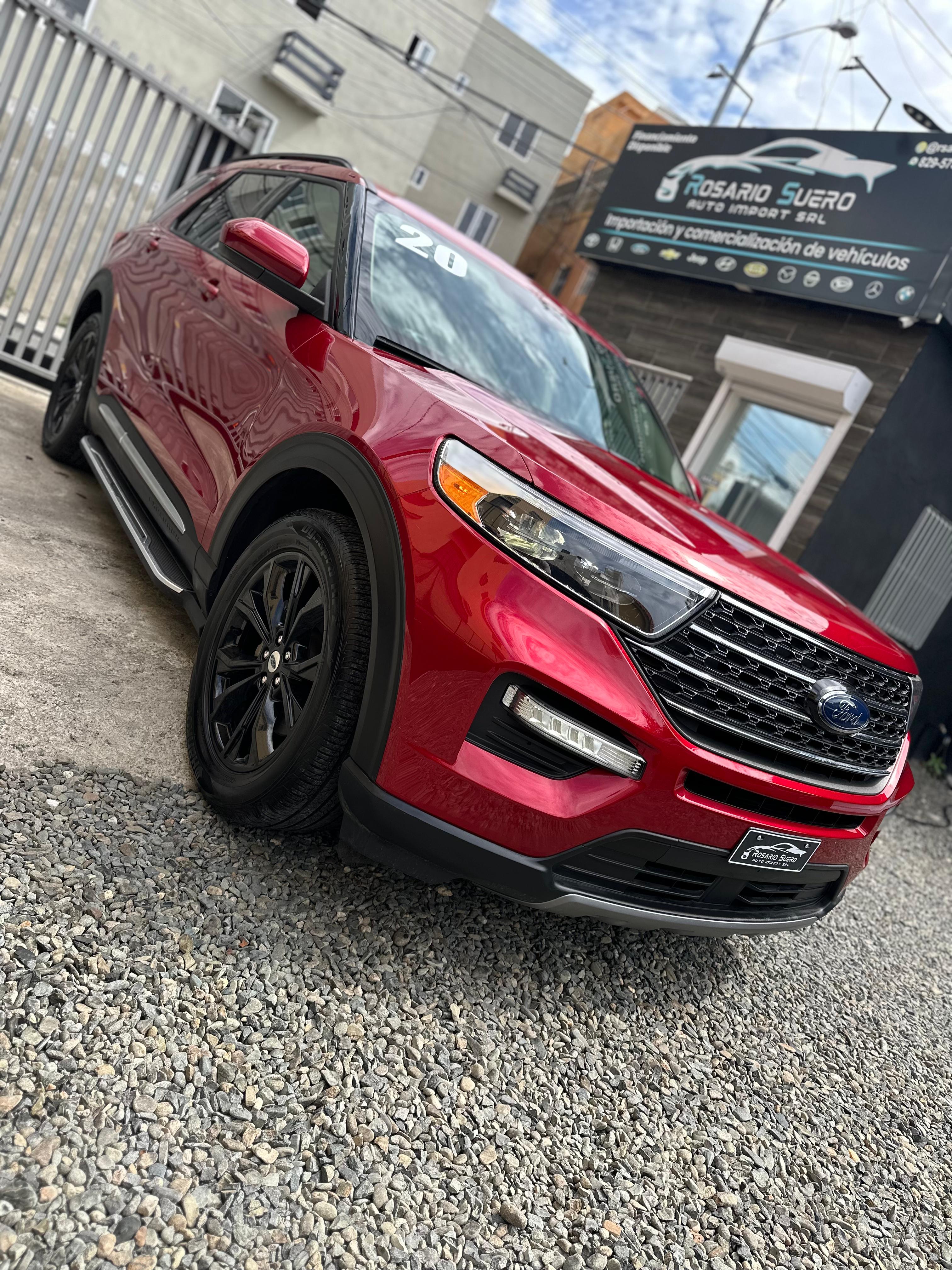 jeepetas y camionetas - Ford Explorer XLT 2020 techo panoramico  0