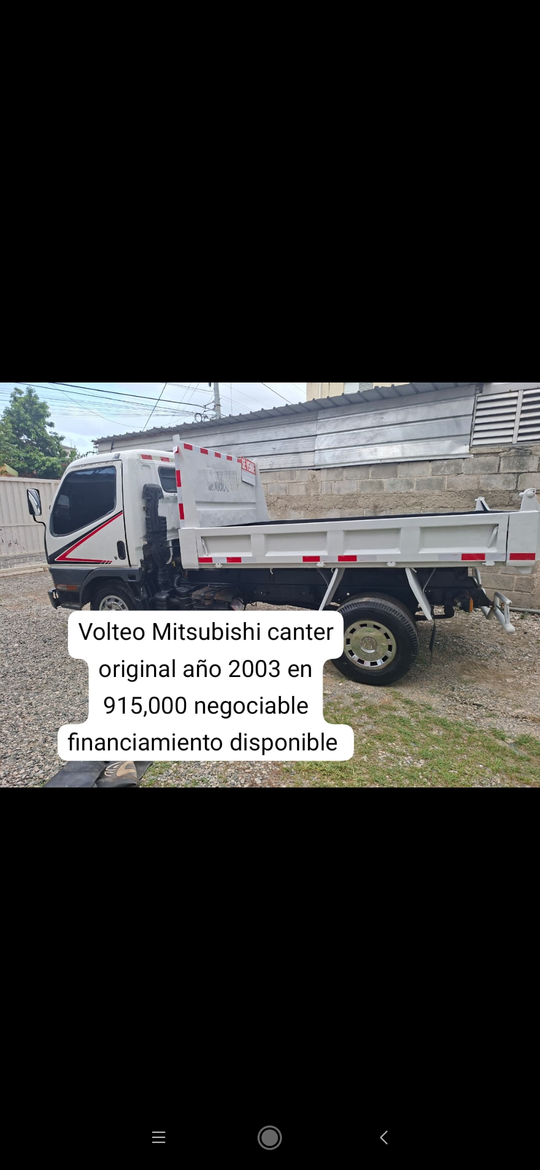 camiones y vehiculos pesados - Mitsubishi Canter volteo 2003 excelentes condiciones barato y negociable. 2