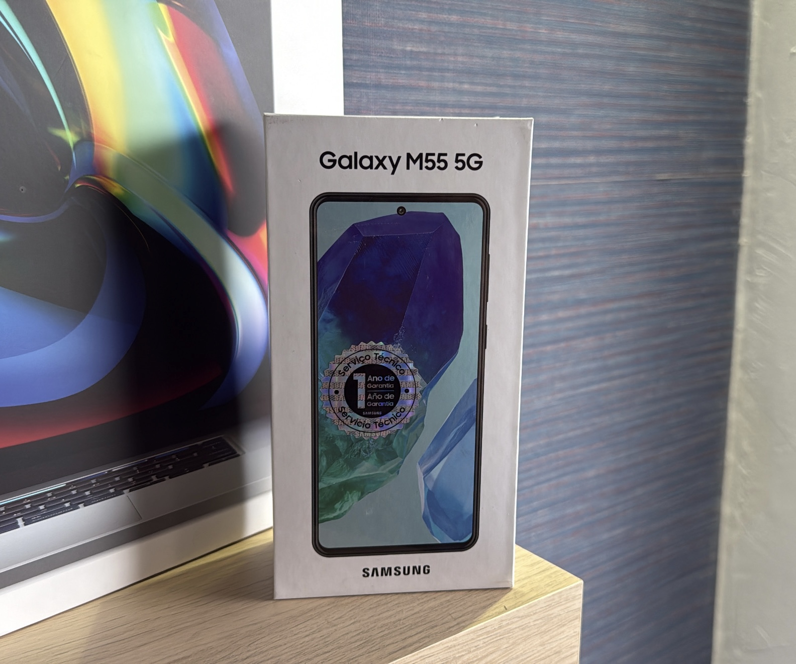 celulares y tabletas - Samsung Galaxy M55 256G / 8GB RAM RD$ 18,500 NEG