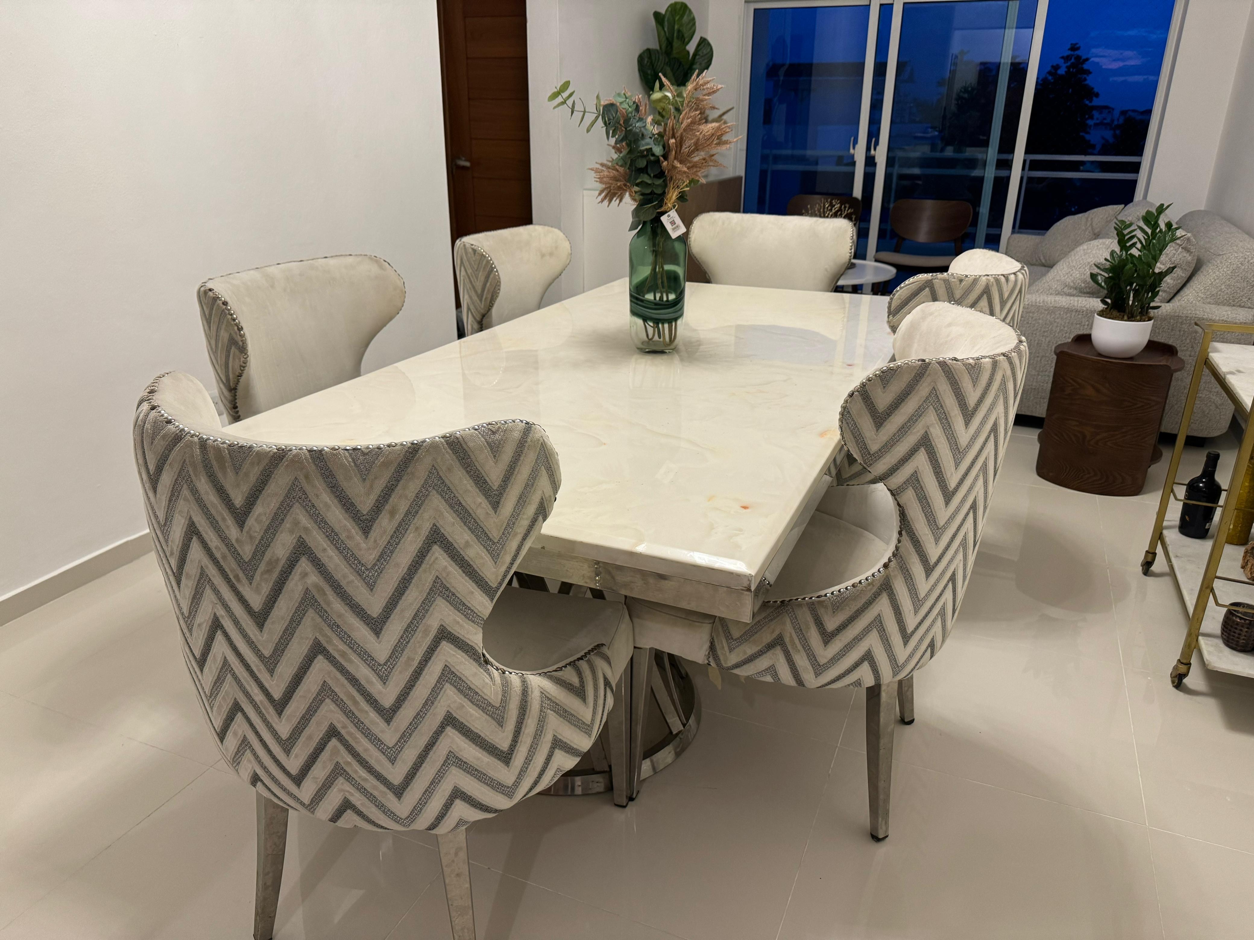 muebles y colchones - Comedor de mármol 
 1