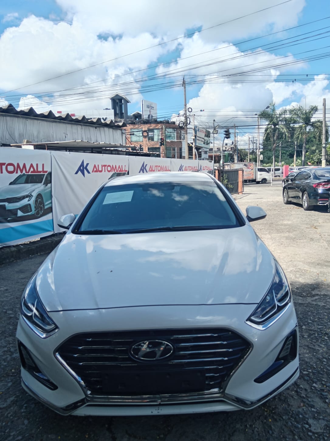 carros - HYUNDAI SONATA NEW RISE 2019 BLANCO 1
