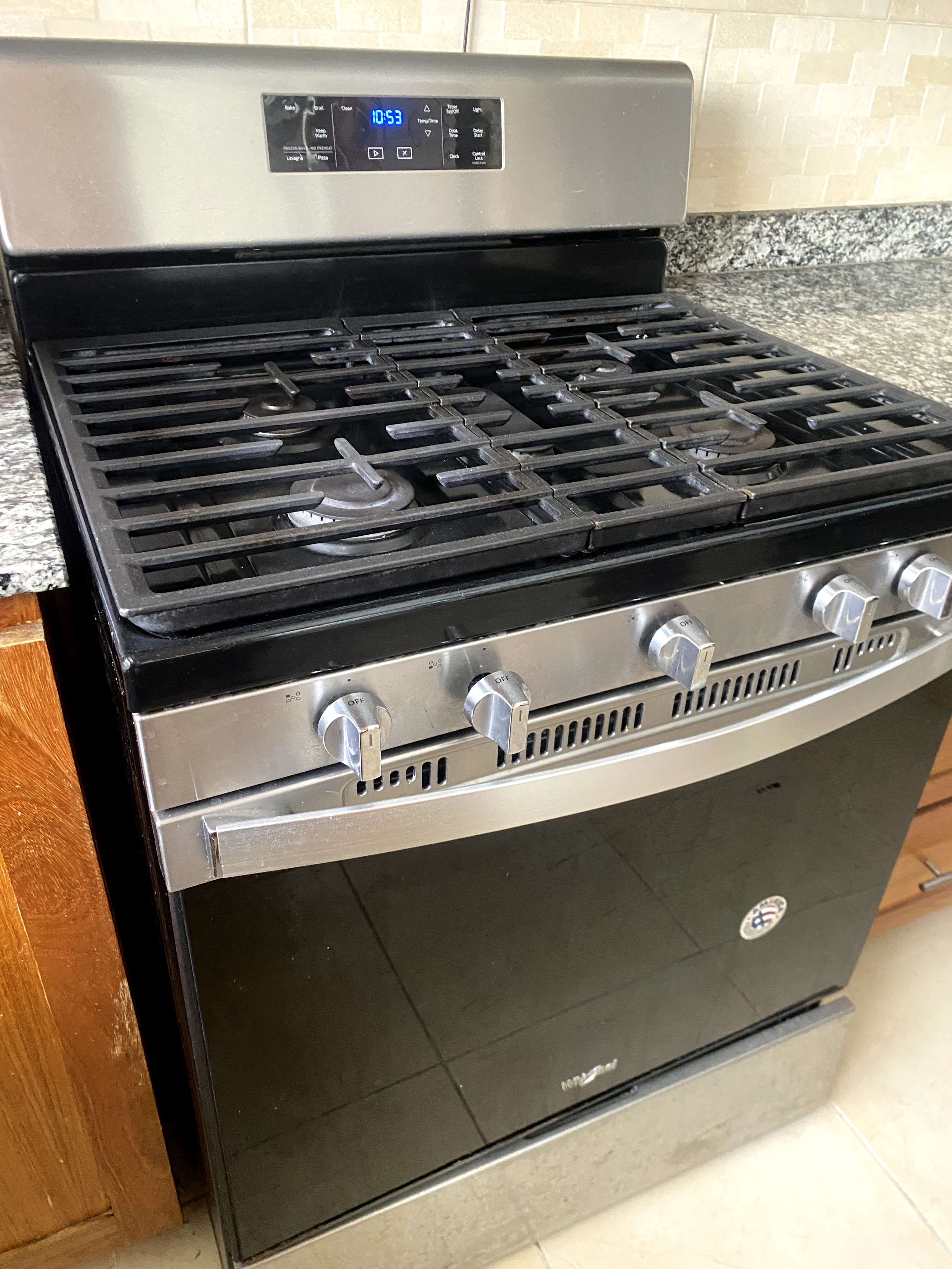 electrodomesticos - ESTUFA WHIRPOOL 30 PULGADAS 5 QUEMADORES