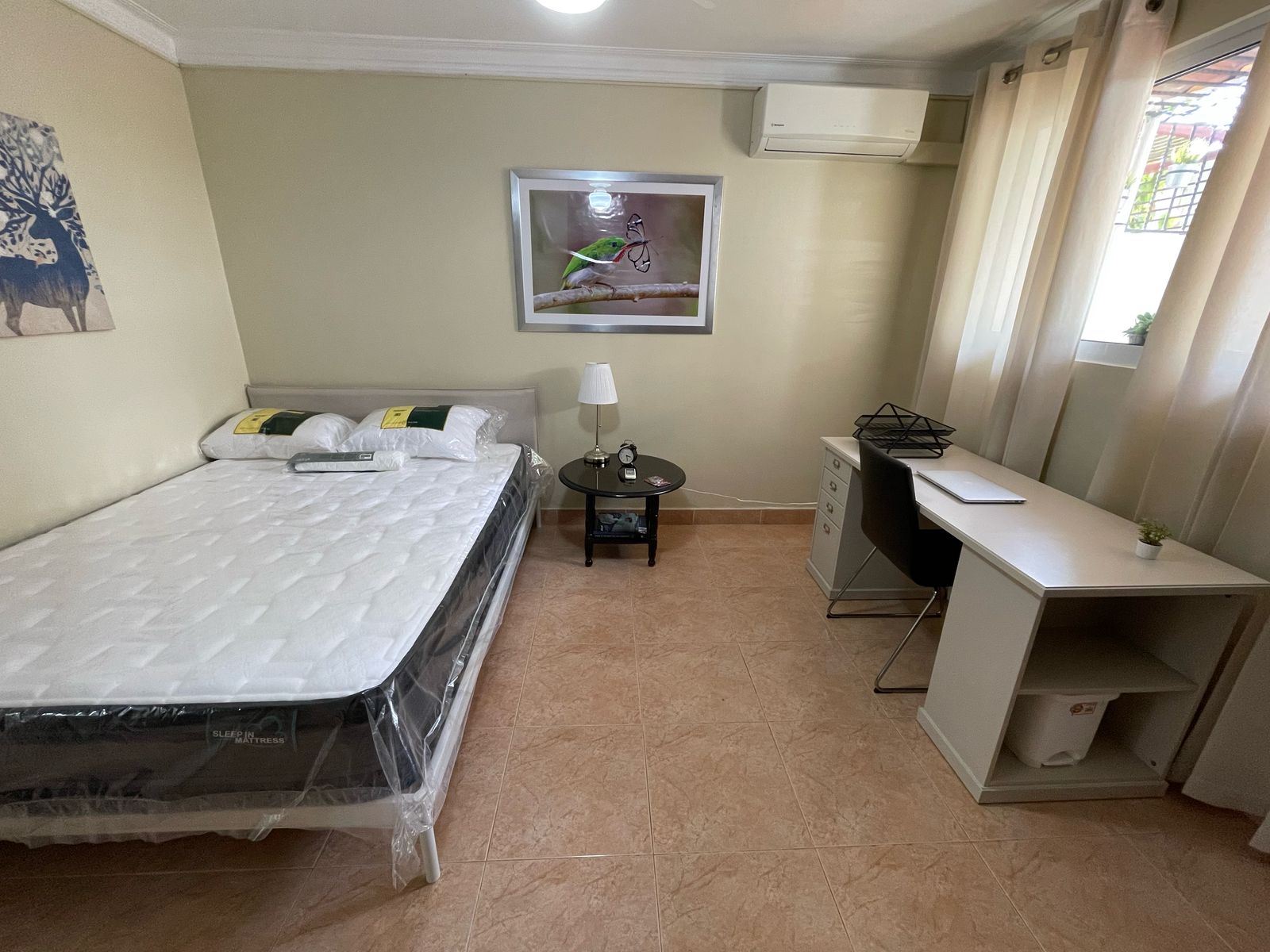 apartamentos - alquilo estudio amueblado atrás de pcmm santiago  5